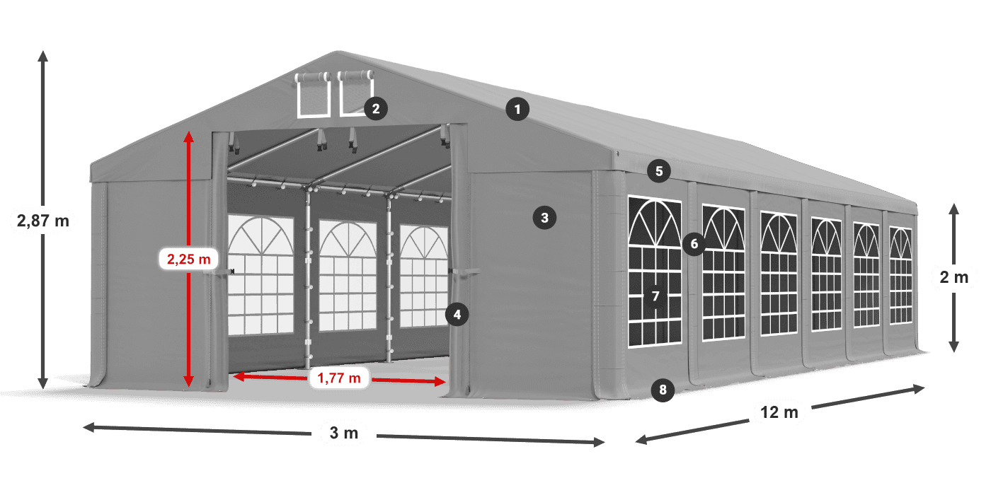 ISD 560 PVC Legende 2m
