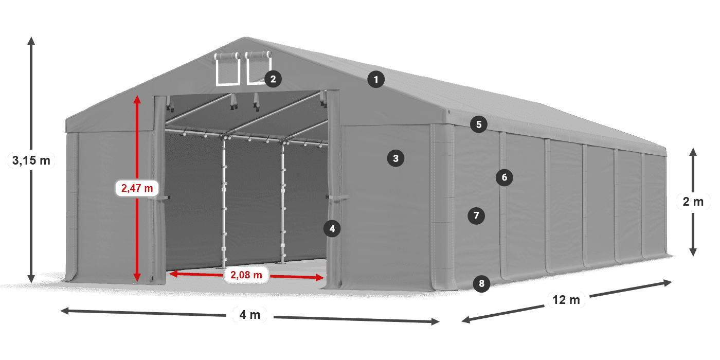 MFR 620 PVC Legende 2m