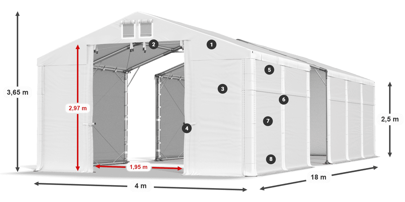 MFR 620 PVC Legende 2,5 m