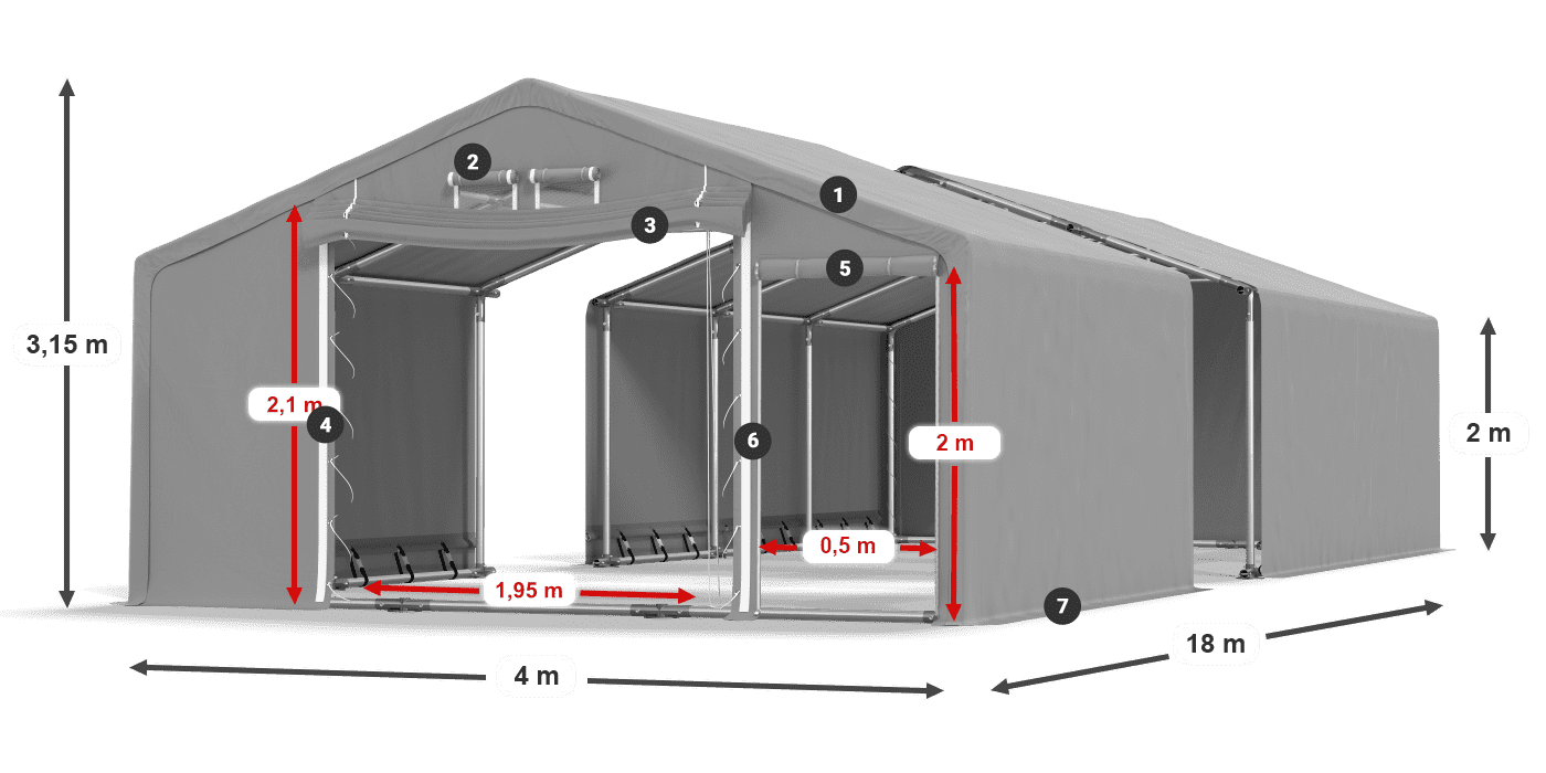 SFR 600 PVC Legende