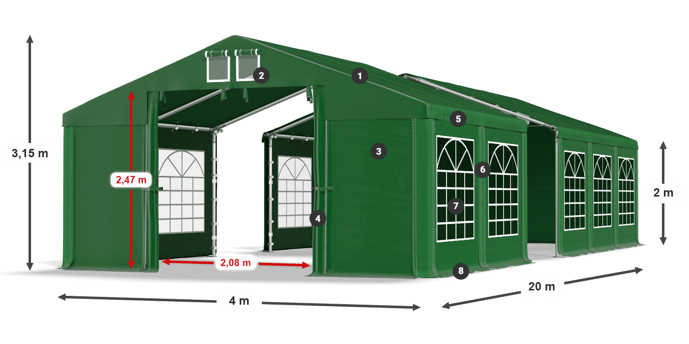 ISD 560 PVC Legende 2m