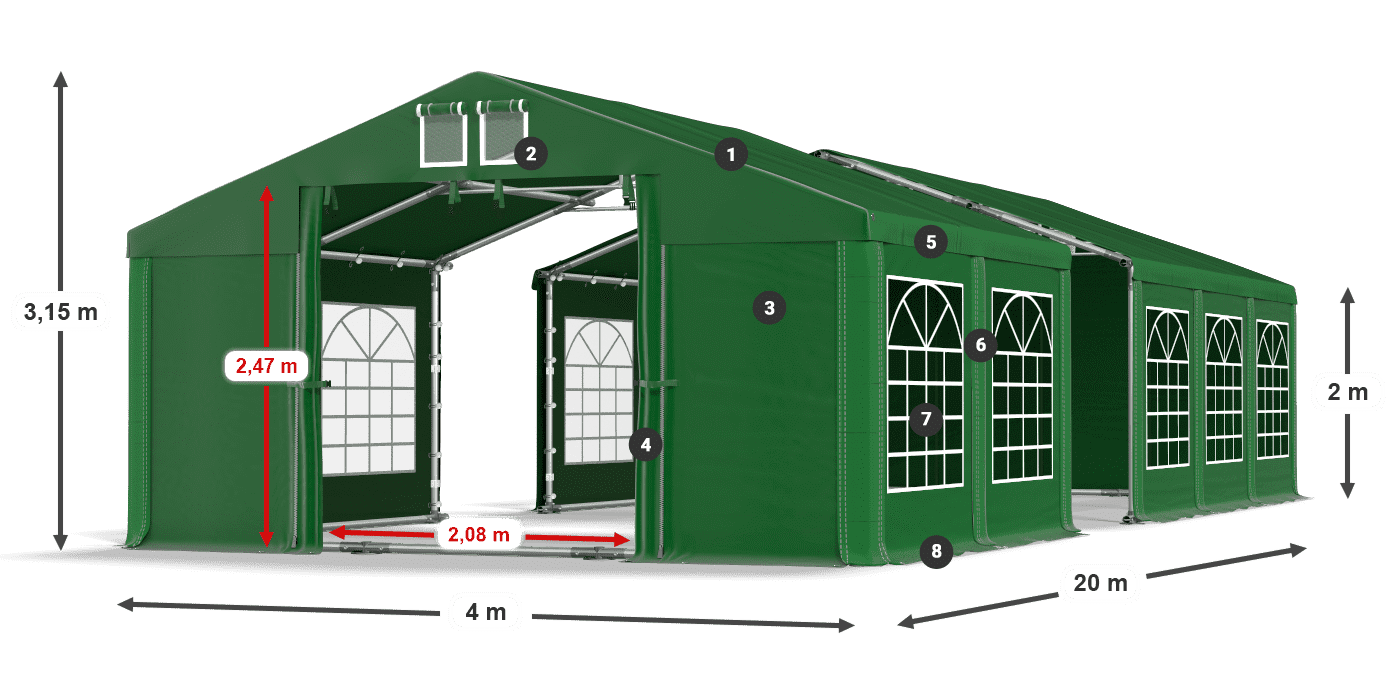 ISD 560 PVC Legende 2m