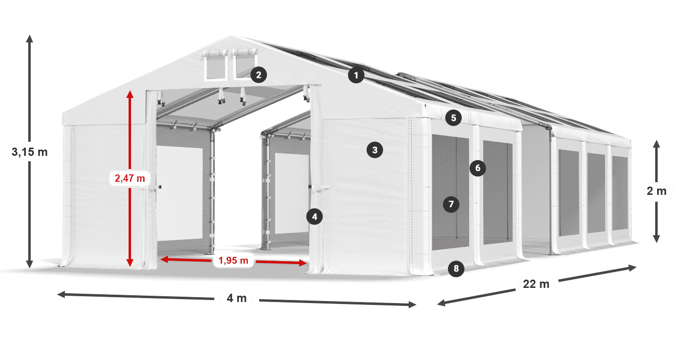 IMST 580 PVC Legende 2m