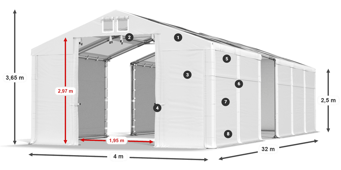 MMST 580 PVC Legende 2,5 m