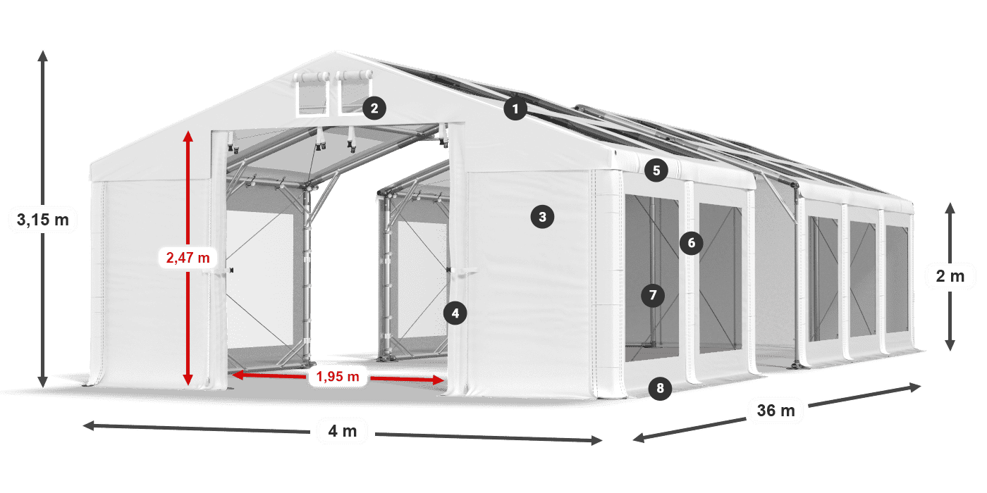 IMST 580 PVC Legende 2m