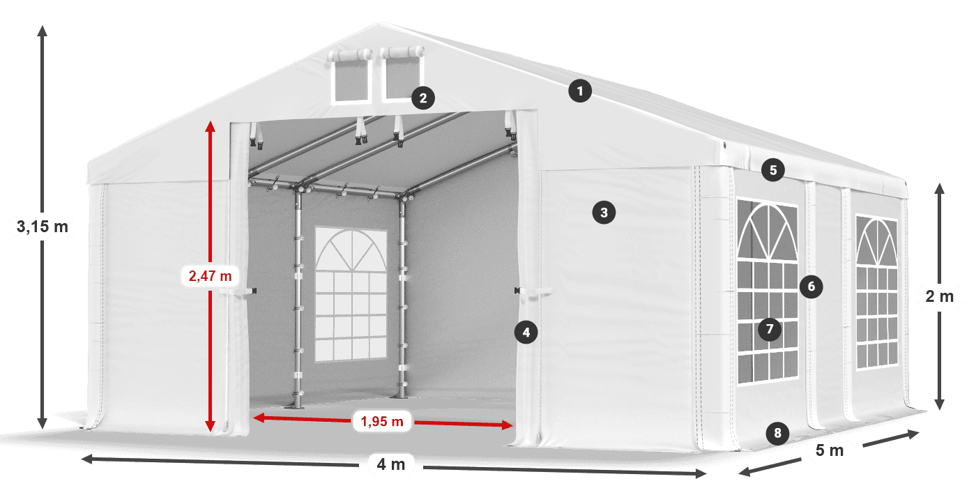 IFR 620 PVC Legende 2m