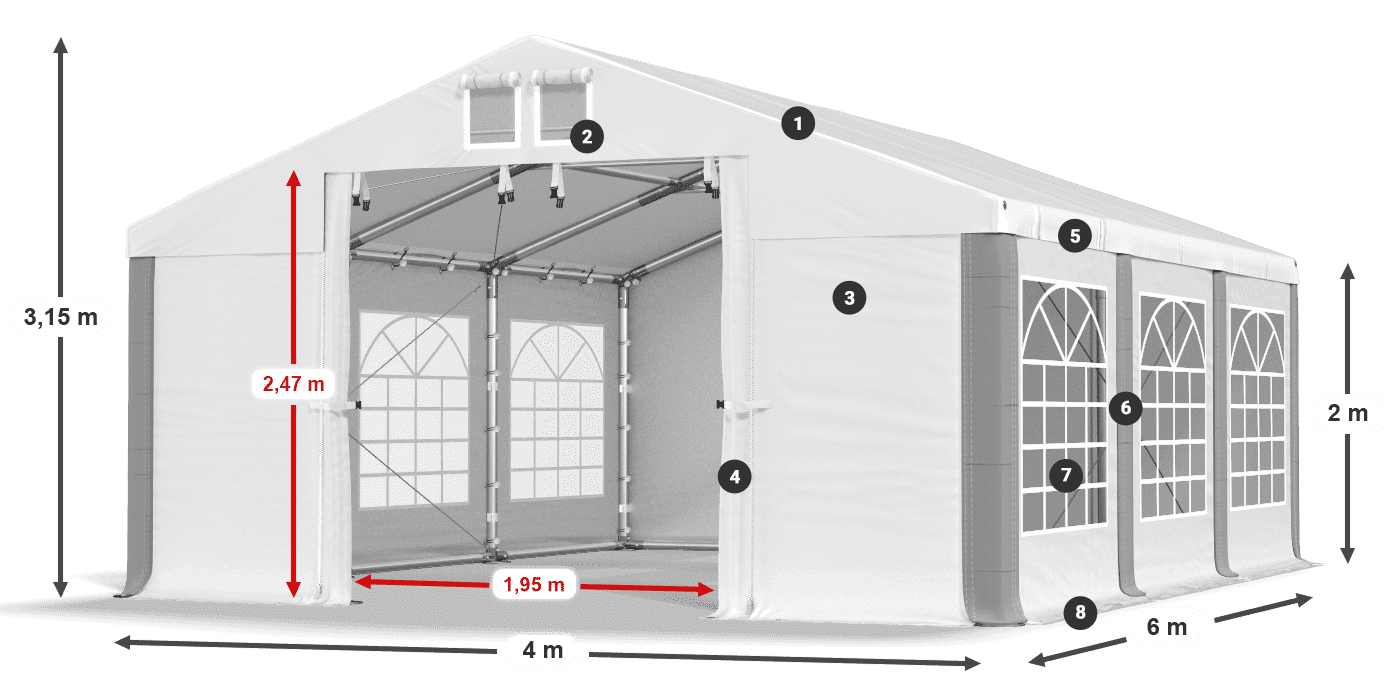 IFR 620 PVC Legende 2m