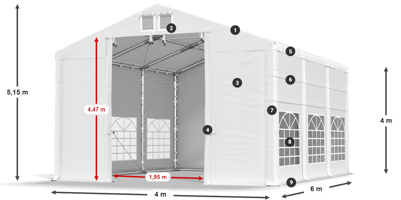 IFR 620 PVC Legende 4m