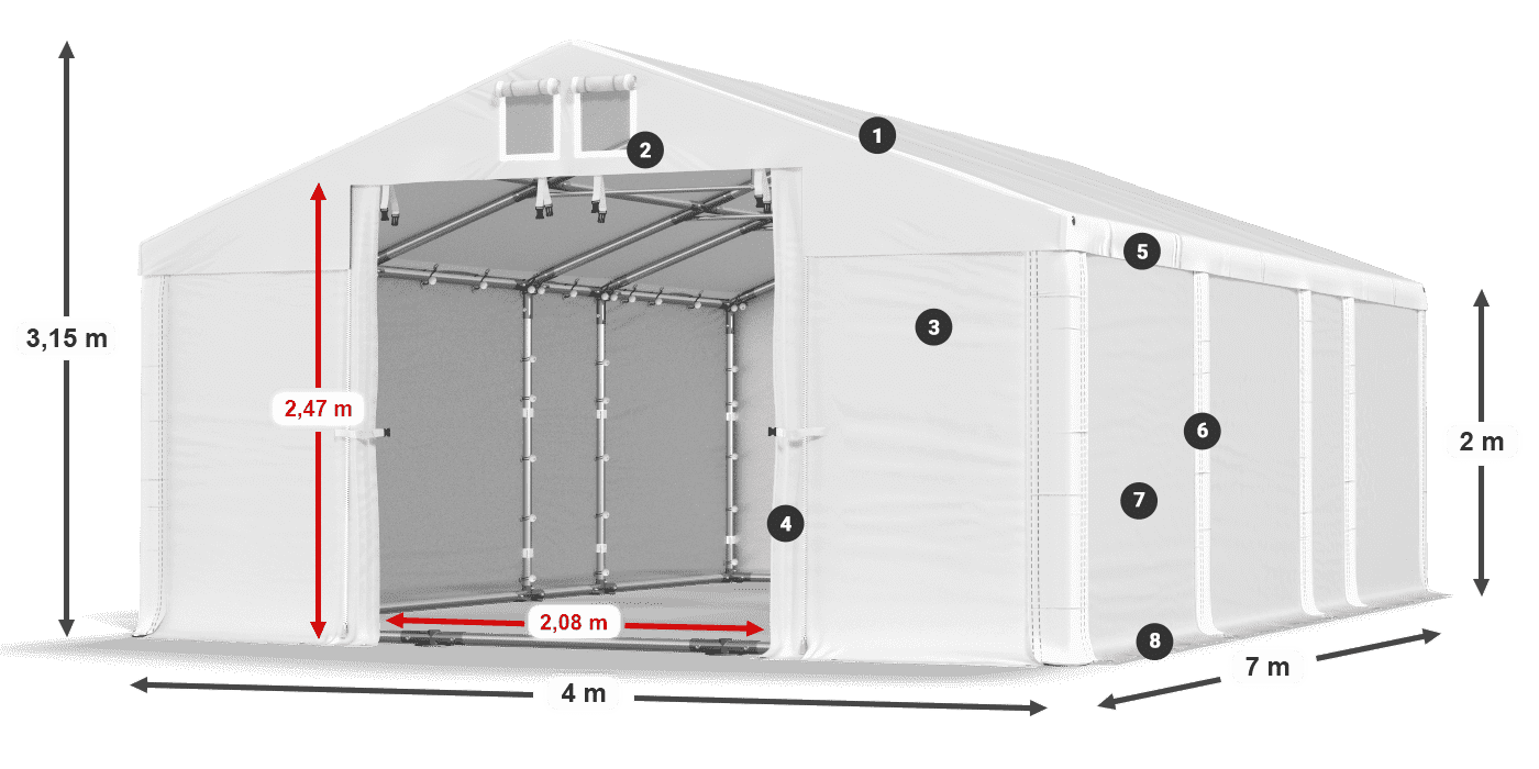 MFR 620 PVC Legende 2m