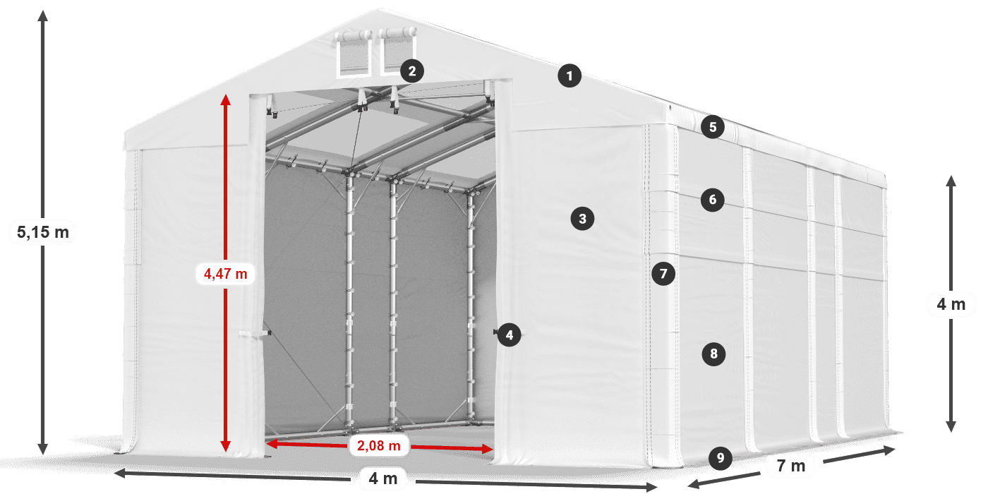 MMST 580 PVC Legende 4m