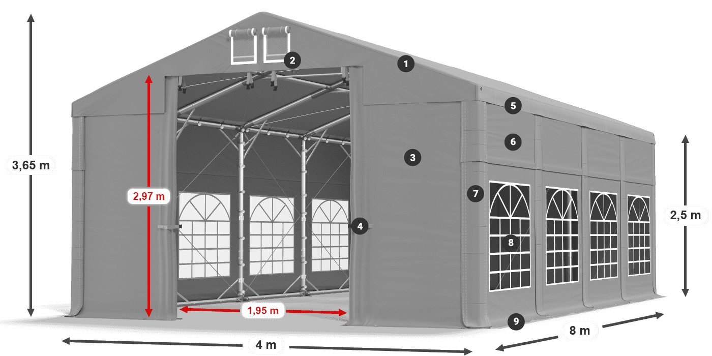 IMS 580 PVC Legende 2,5 m