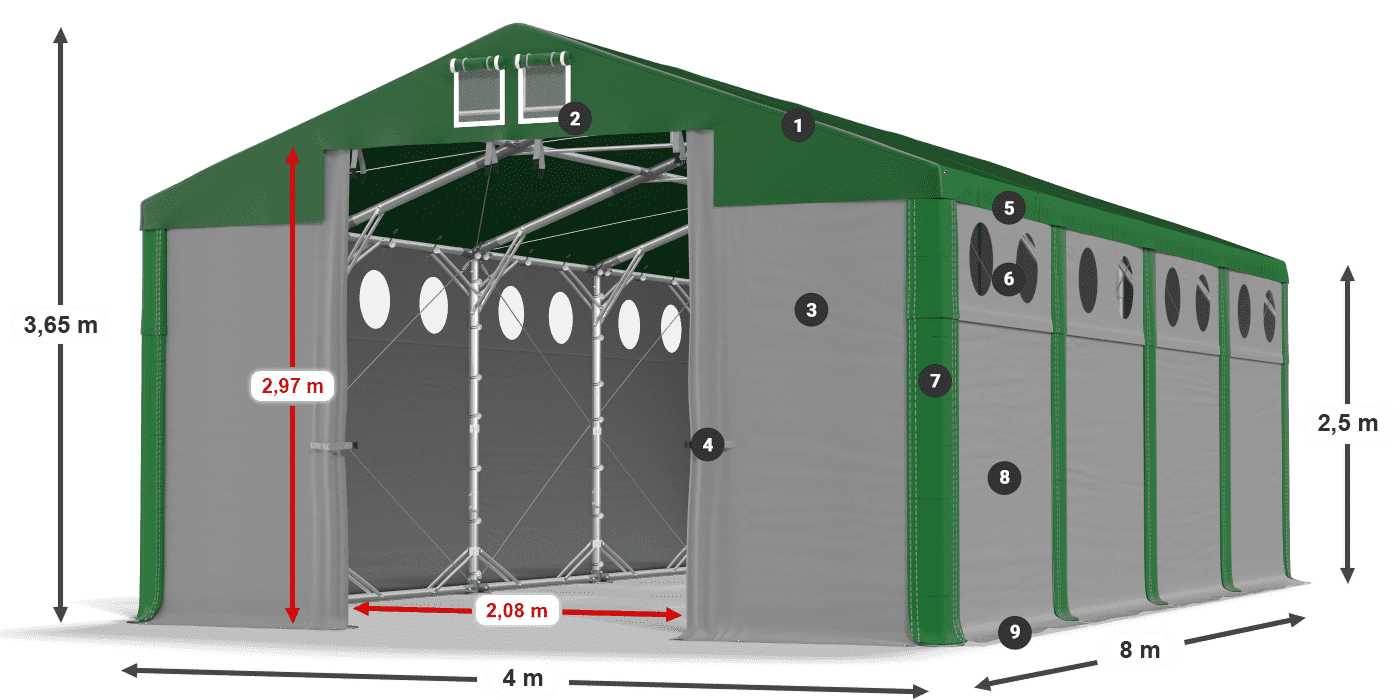 MSDO 560 PVC Legende 2,5 m