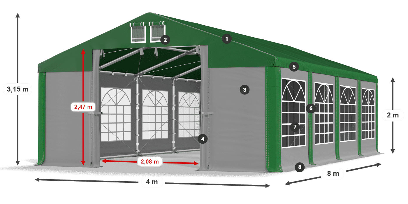 ISD 560 PVC Legende 2m