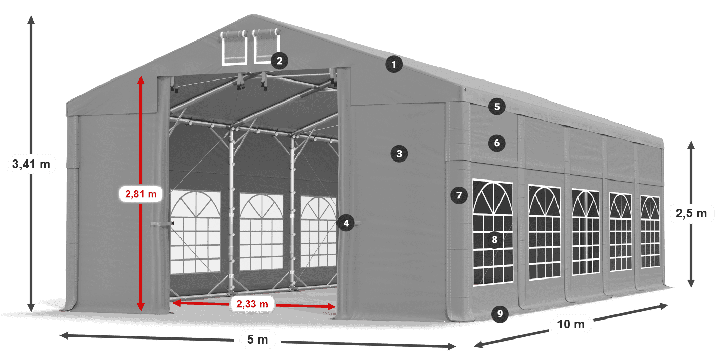 IMS 580 PVC Legende 2,5 m