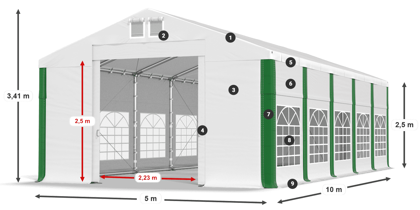 IMS 580 PVC Legende 2,5 m