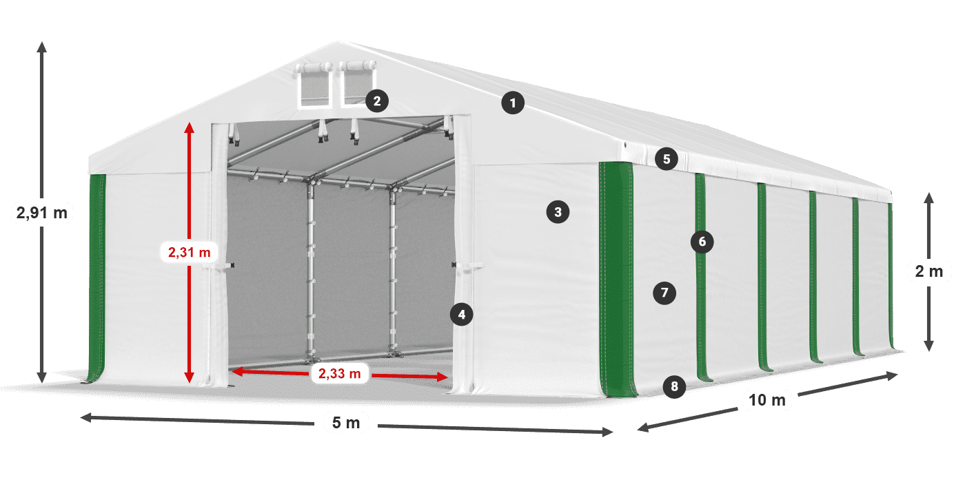 MFR 620 PVC Legende 2m