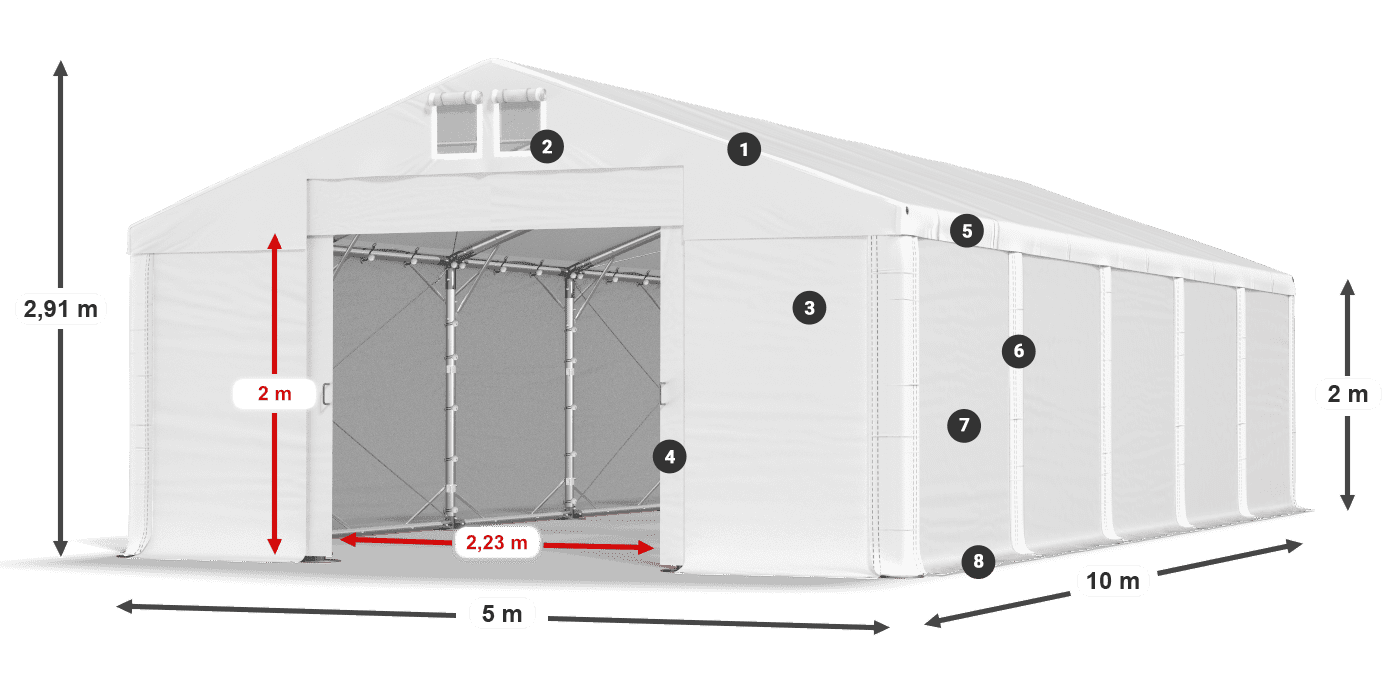 MMS 580 PVC Legende 2m