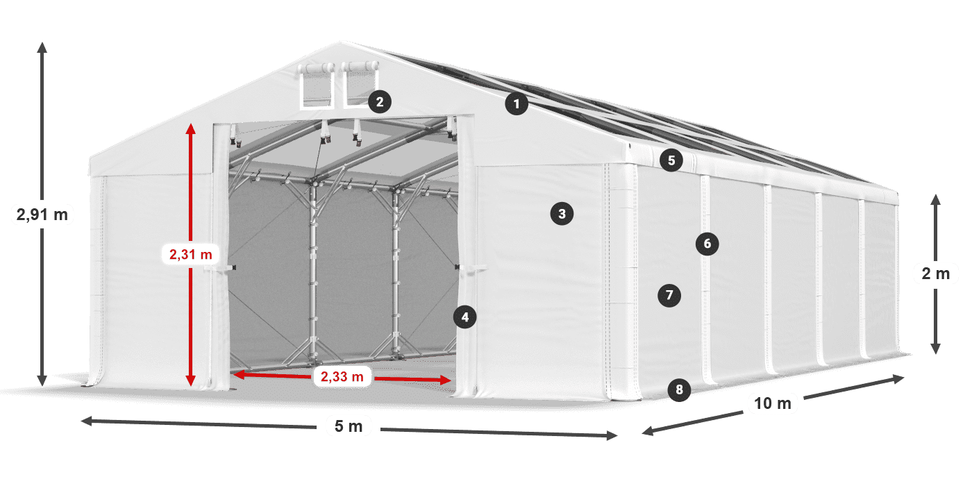 MMST 580 PVC Legende 2m