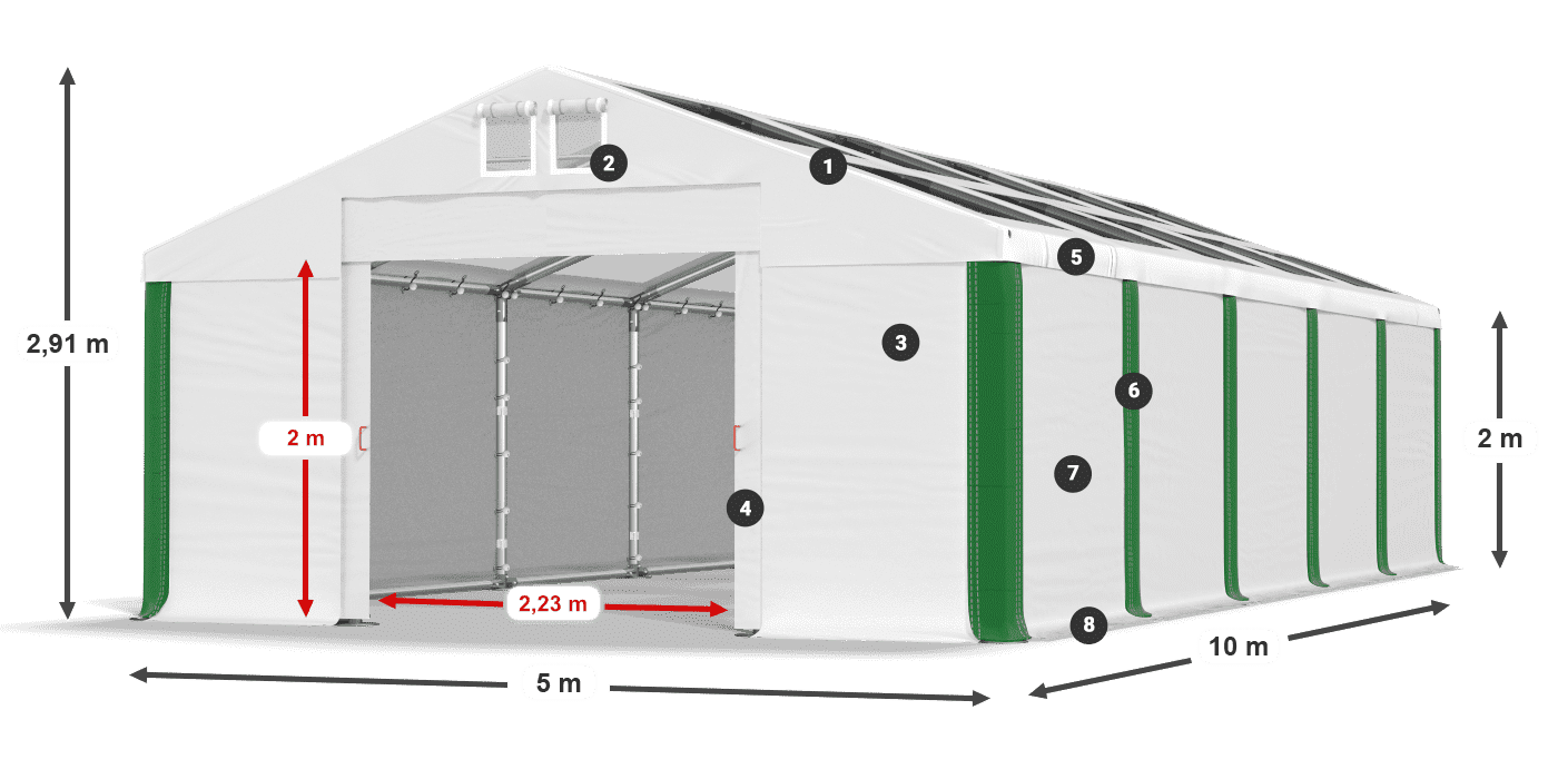 MMST 580 PVC Legende 2m