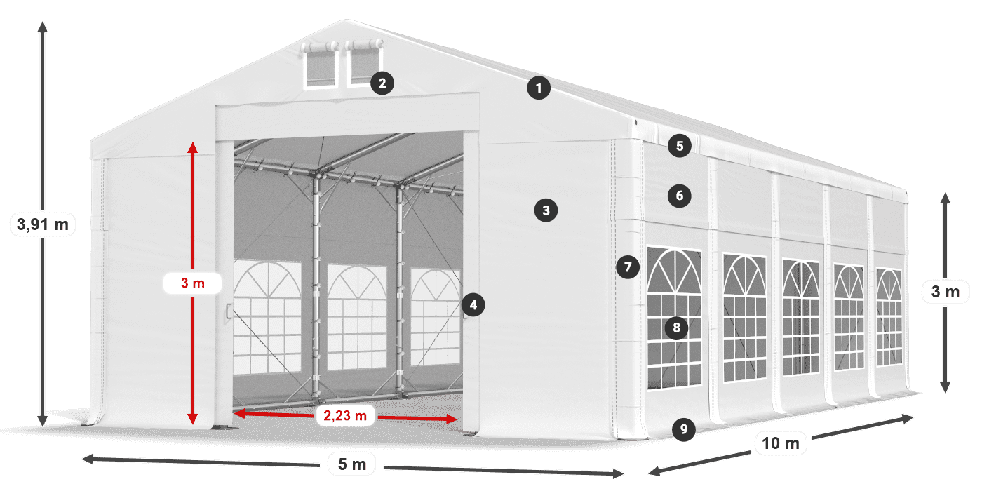 IFR 620 PVC Legende 3m