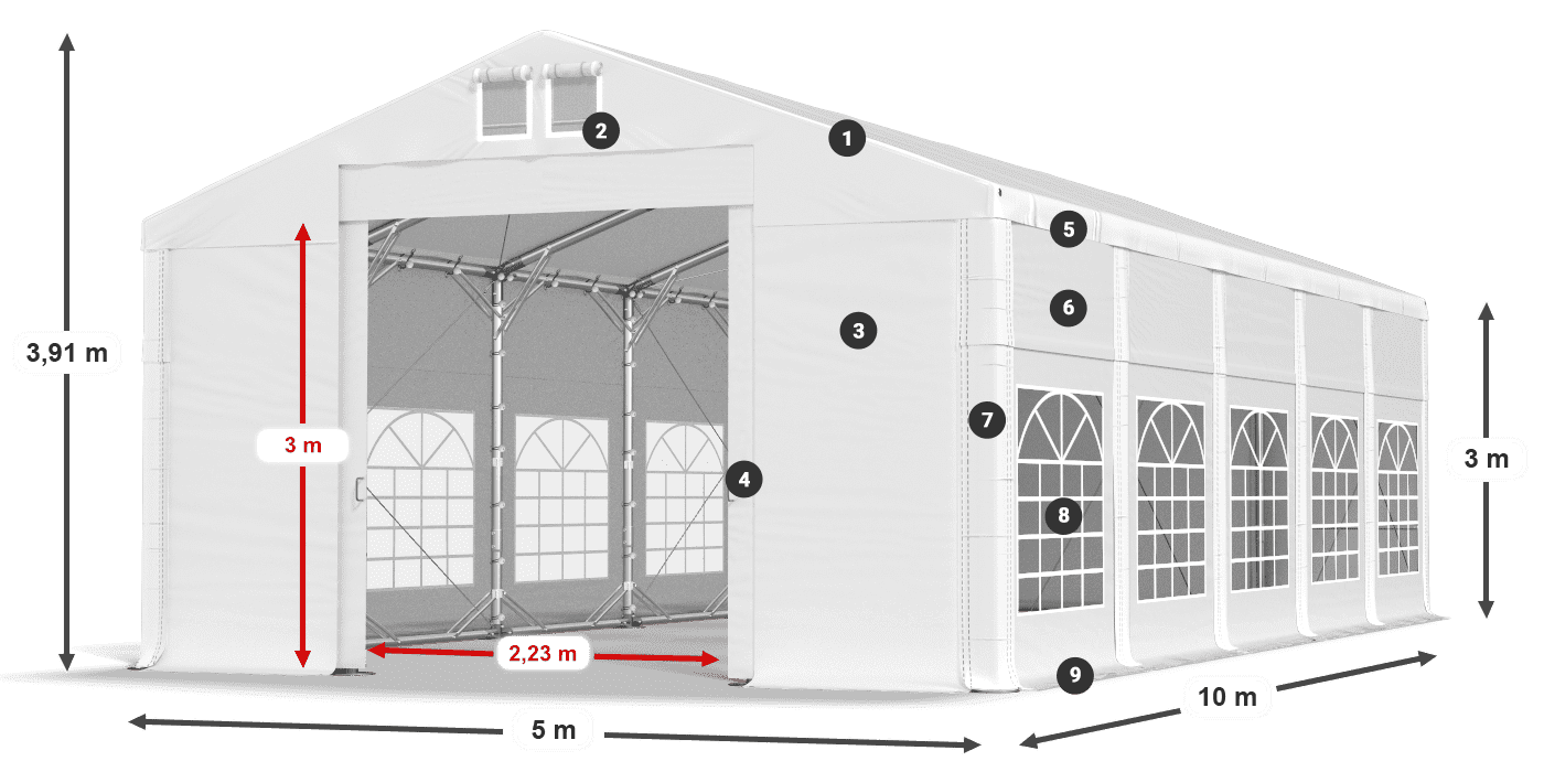 IFR 620 PVC Legende 3m