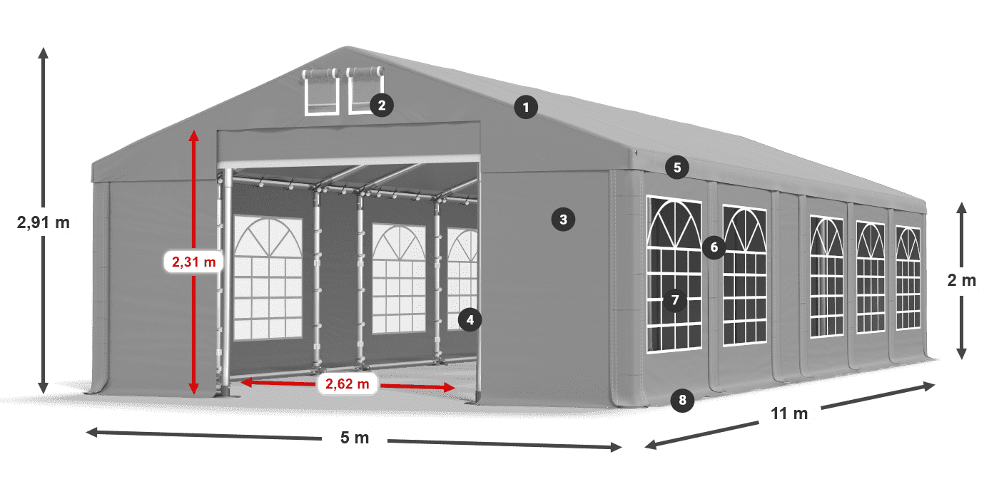 IMS 580 PVC Legende 2m