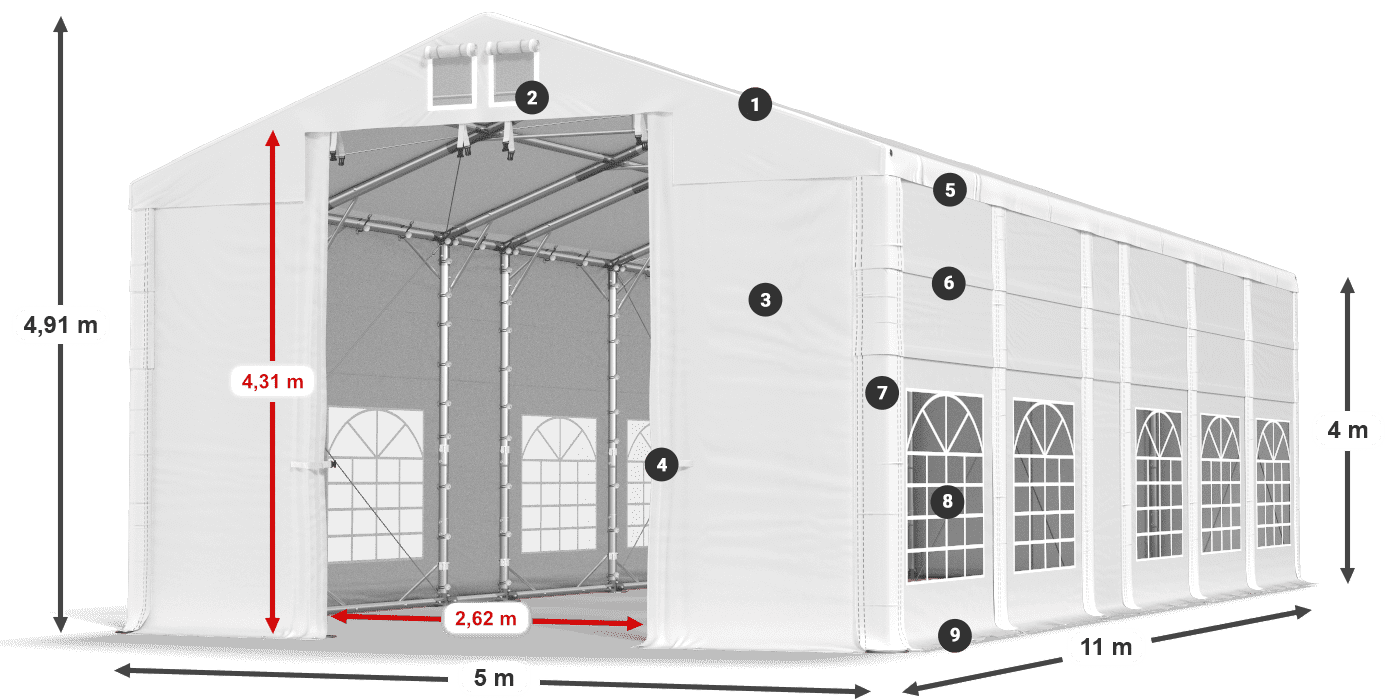 IFR 620 PVC Legende 4m