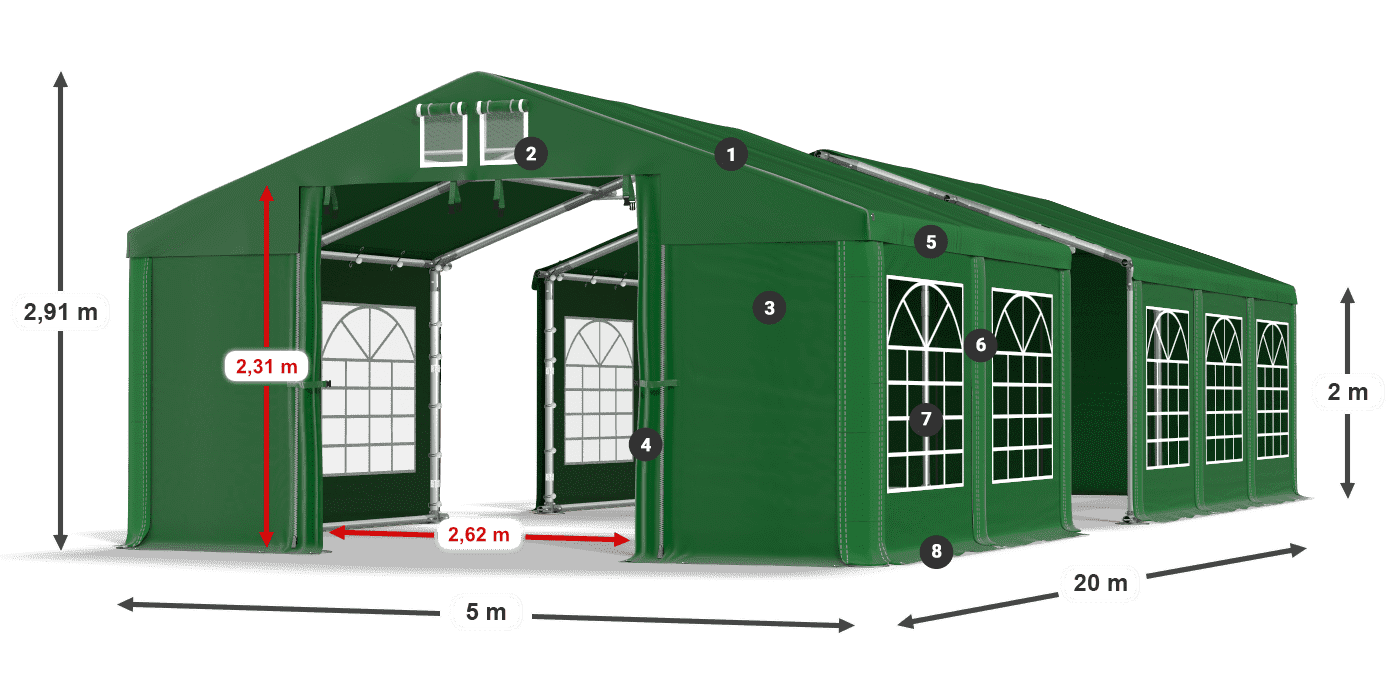 ISD 560 PVC Legende 2m