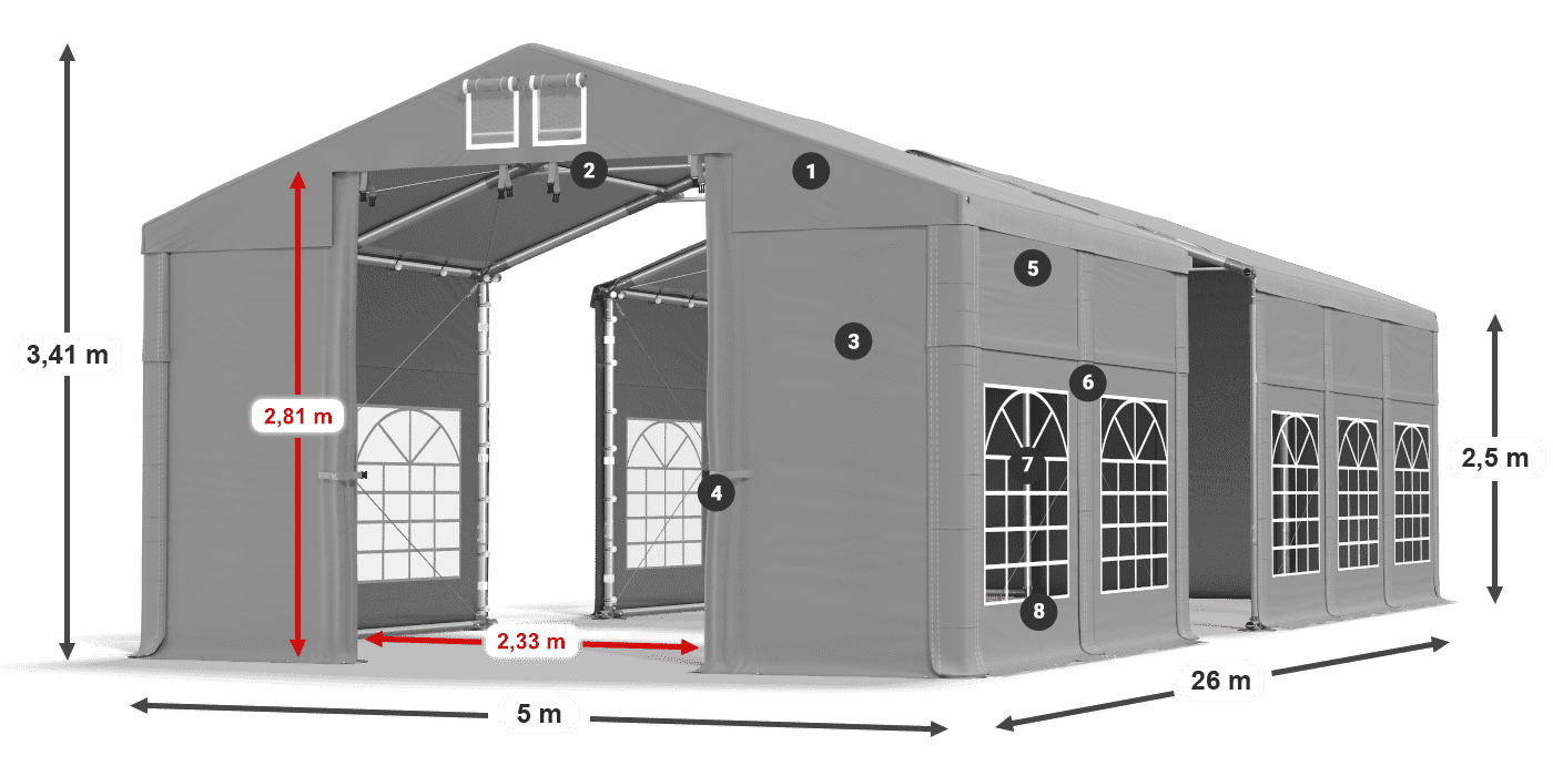 IMS 580 PVC Legende 2,5 m