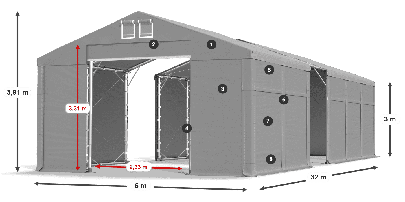 MFR 620 PVC Legende 3m