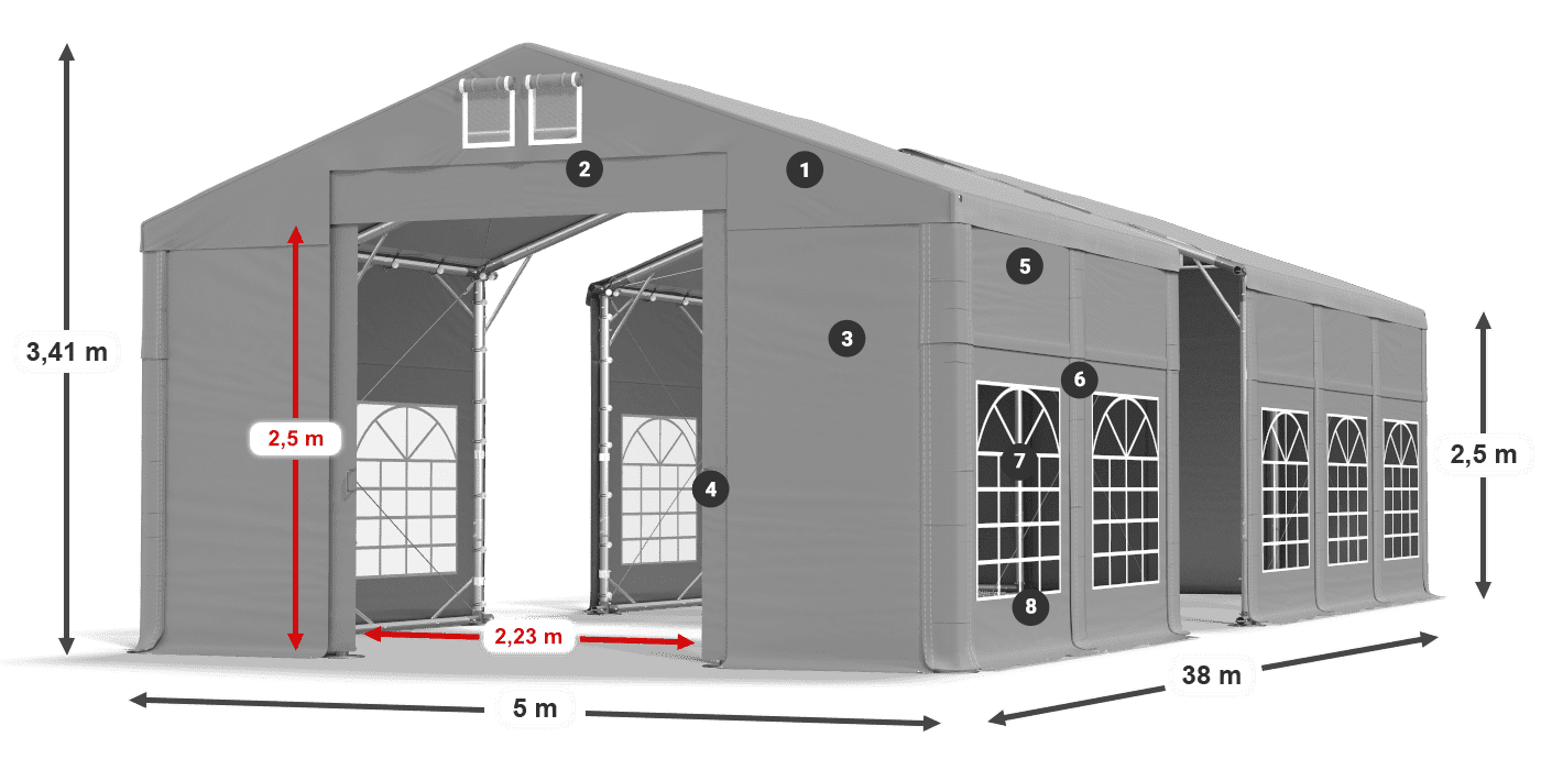 IMS 580 PVC Legende 2,5 m