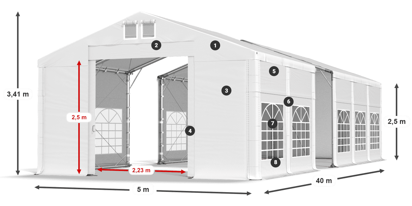 IMS 580 PVC Legende 2,5 m