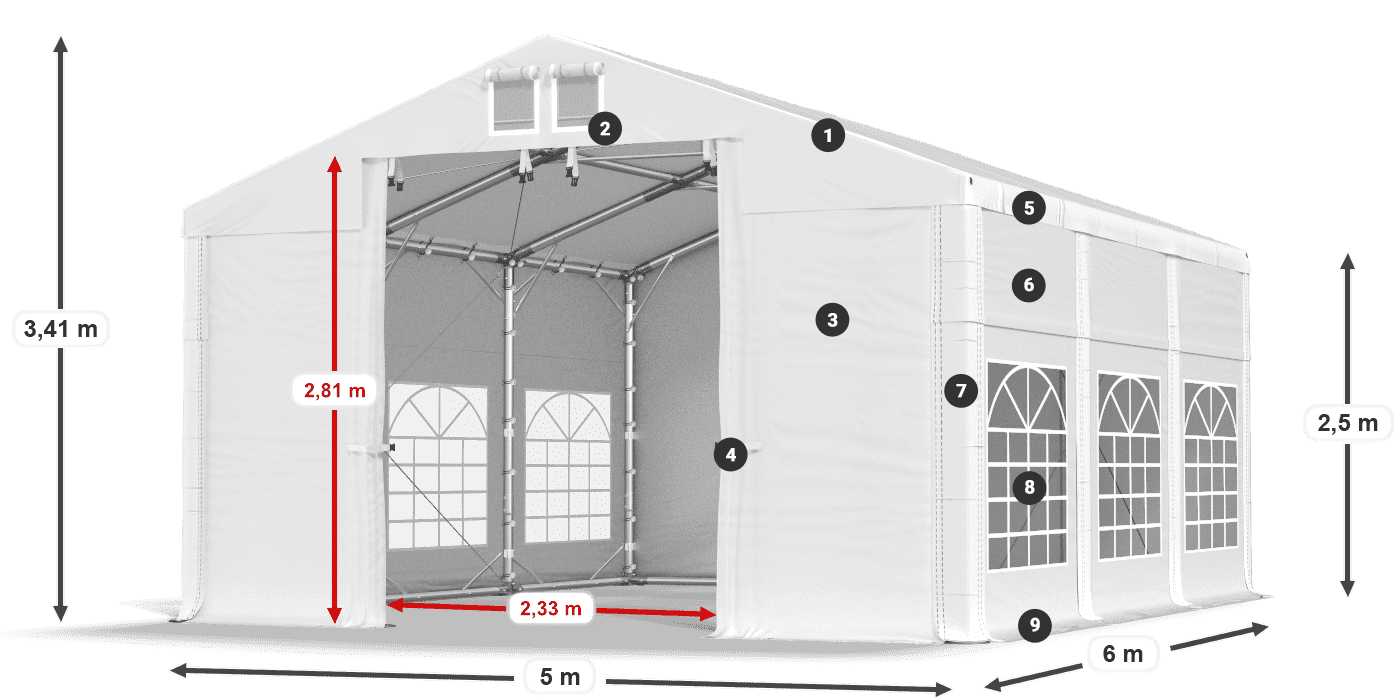 IFR 620 PVC Legende 2,5 m