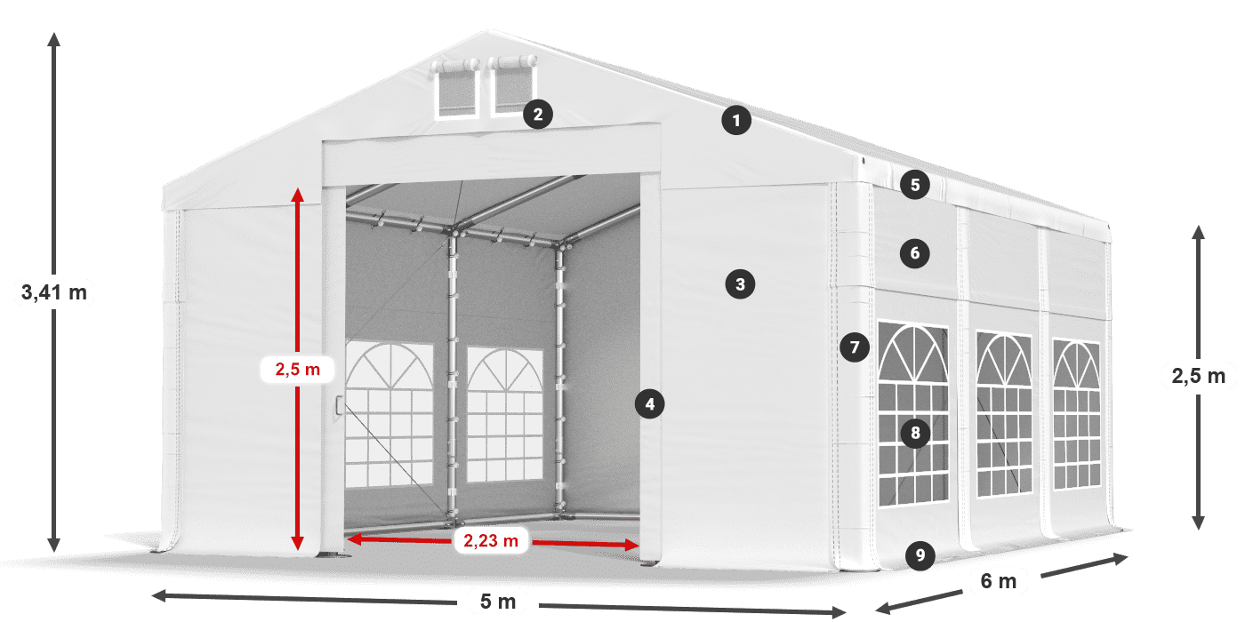 IFR 620 PVC Legende 2,5 m