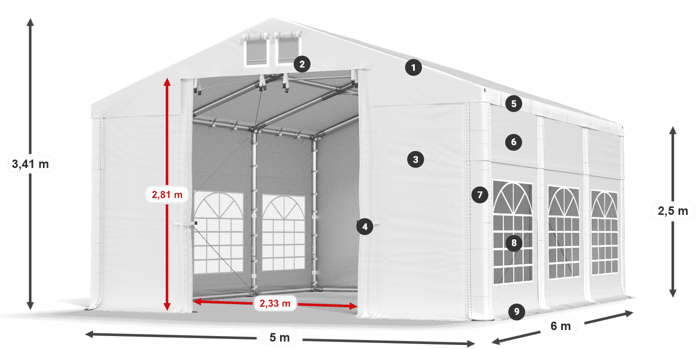 IFR 620 PVC Legende 2,5 m