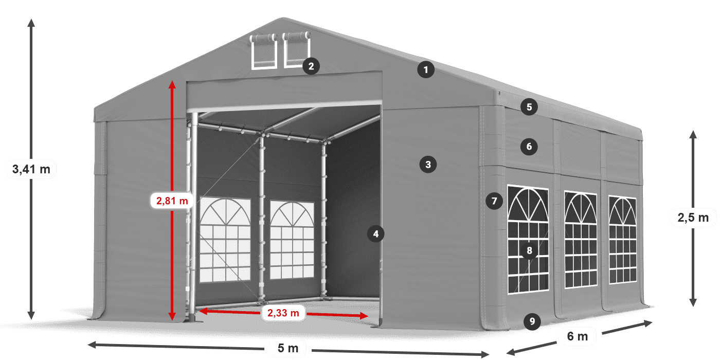 IMS 580 PVC Legende 2,5 m