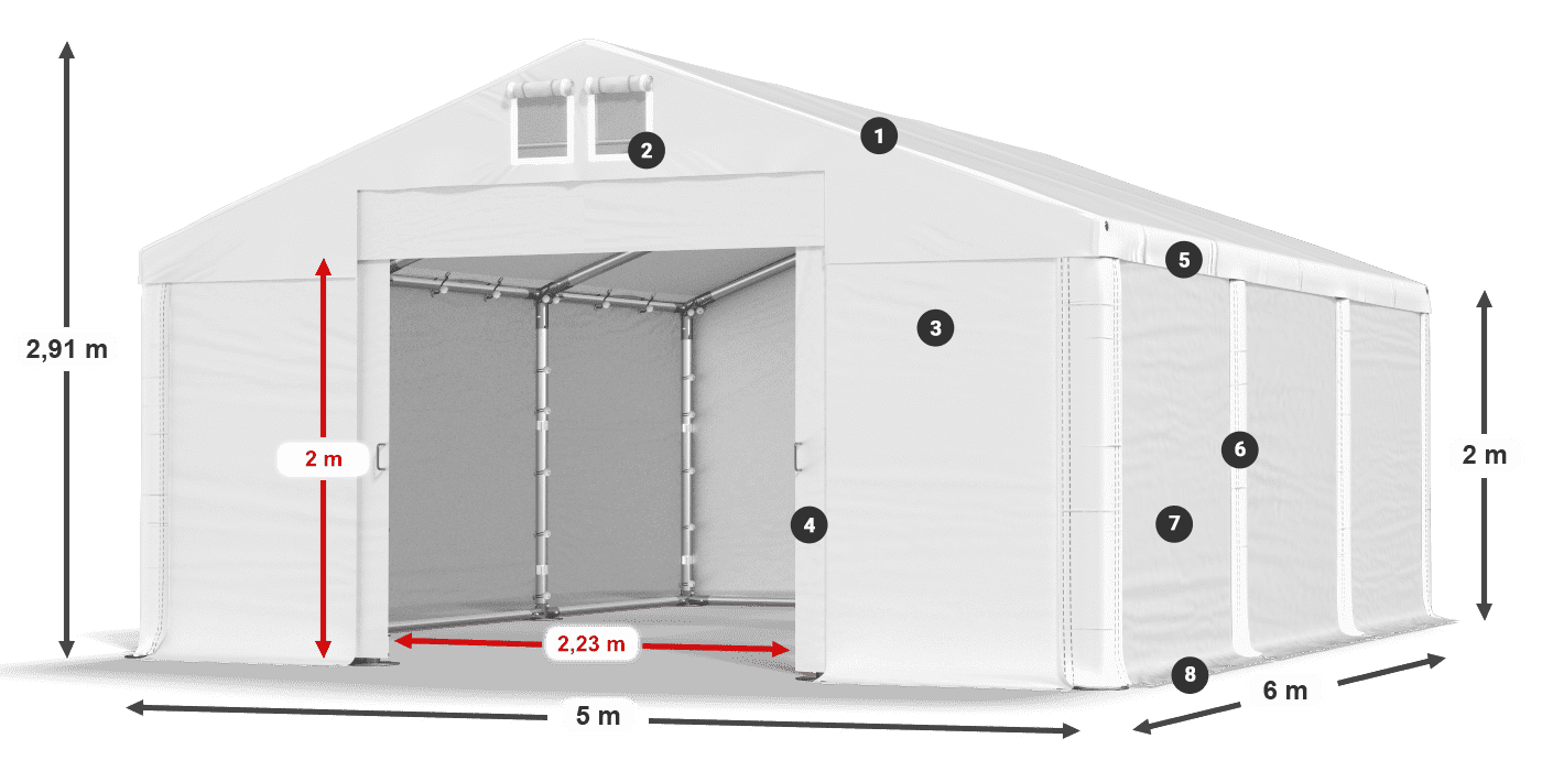 MFR 620 PVC Legende 2m