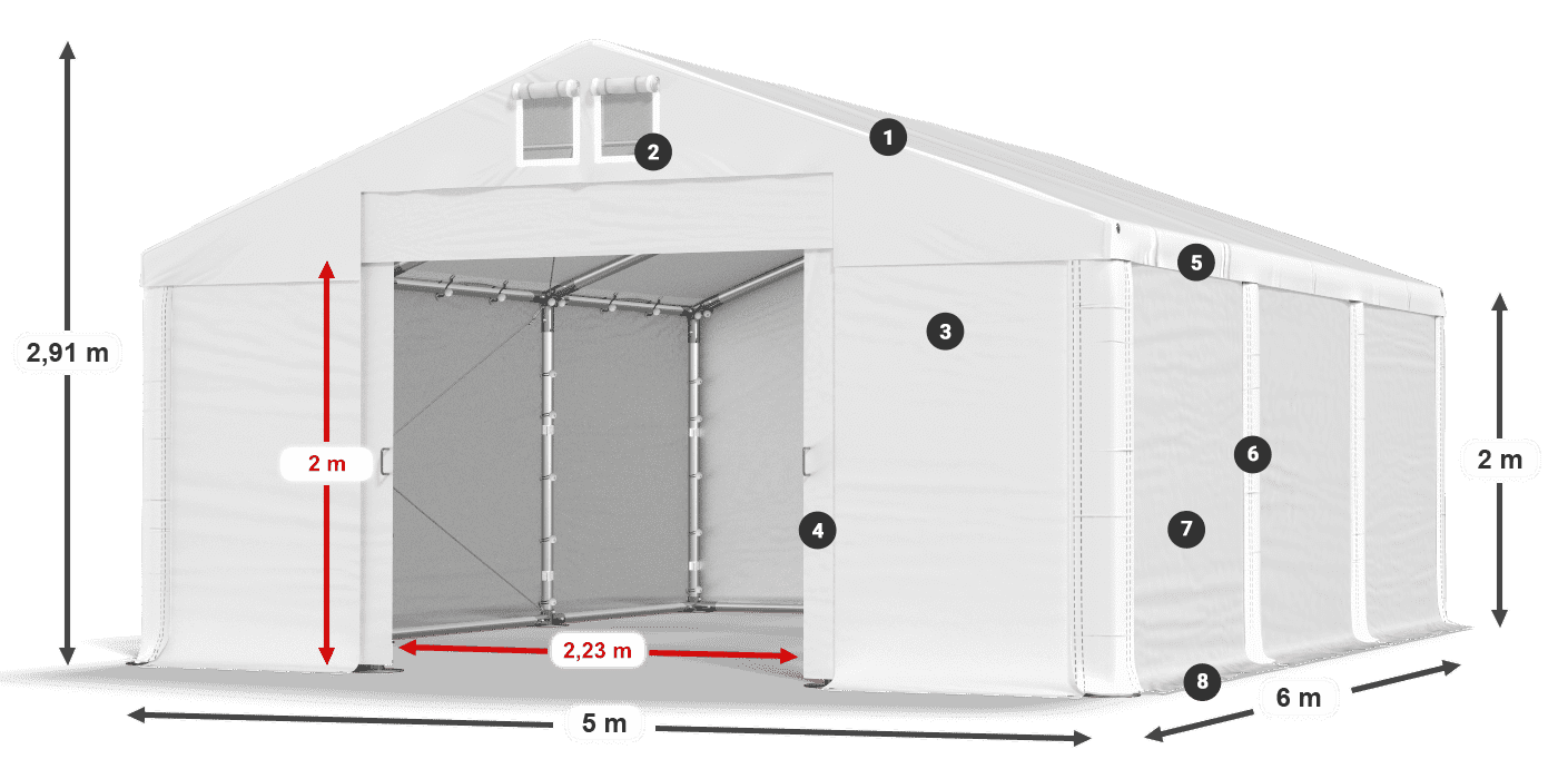 MFR 620 PVC Legende 2m