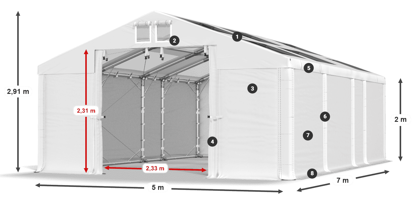 MMST 580 PVC Legende 2m
