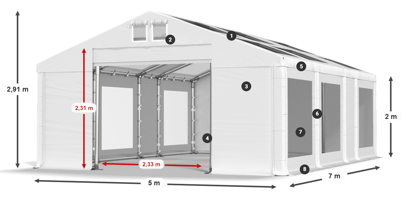 IMST 580 PVC Legende 2m