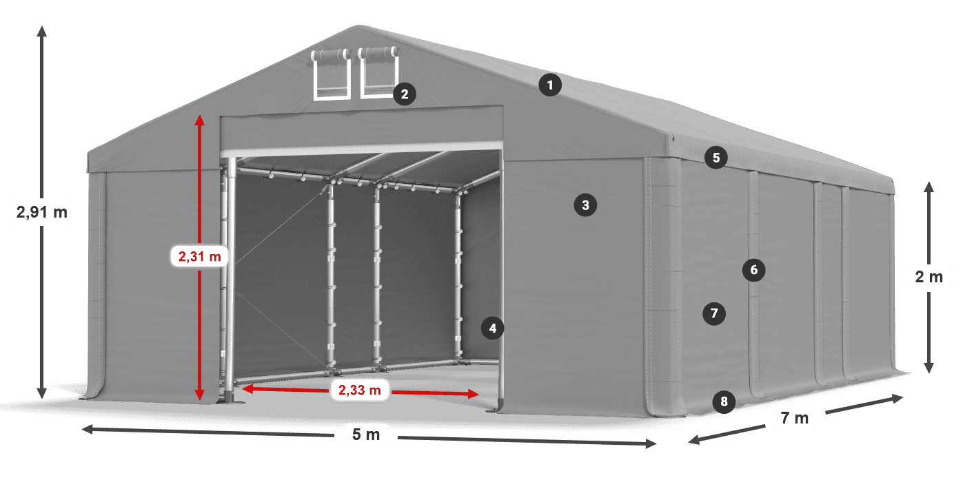 MMS 580 PVC Legende 2m