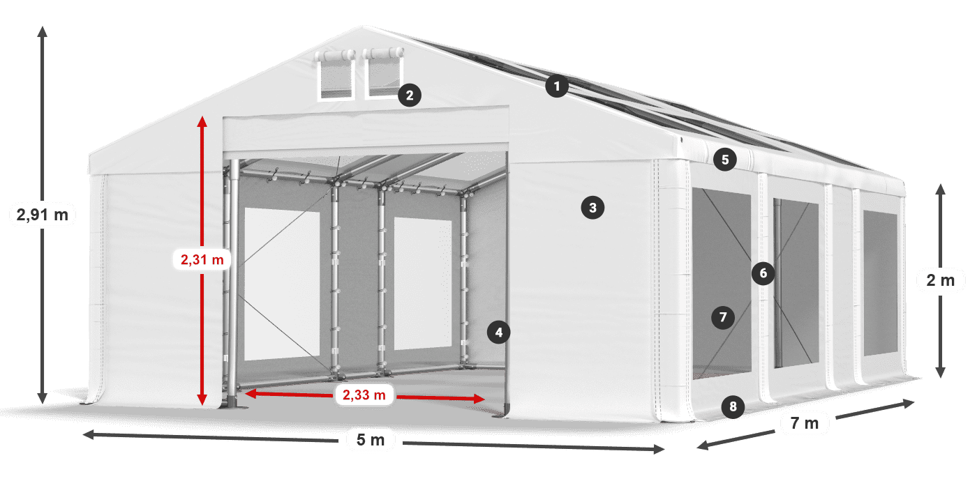 IMST 580 PVC Legende 2m