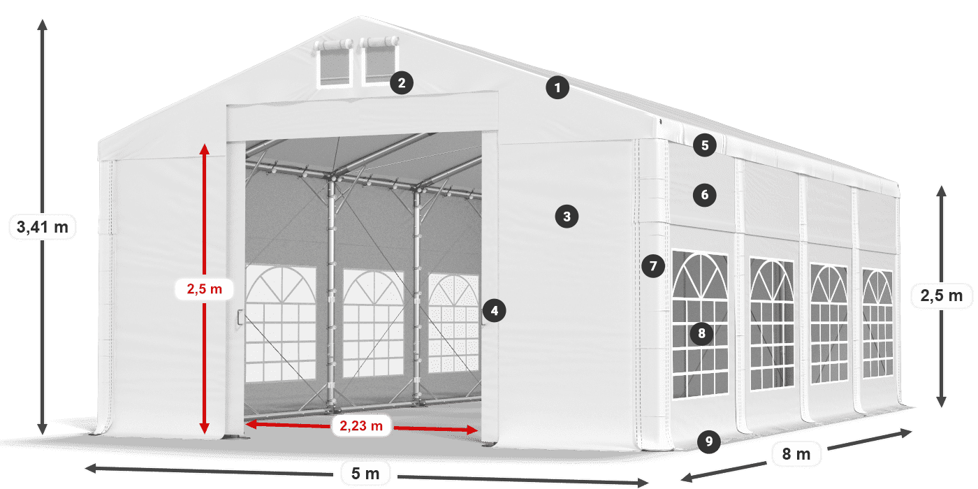 IFR 620 PVC Legende 2,5 m