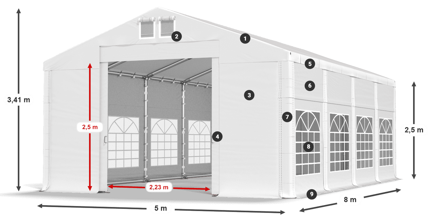 IFR 620 PVC Legende 2,5 m