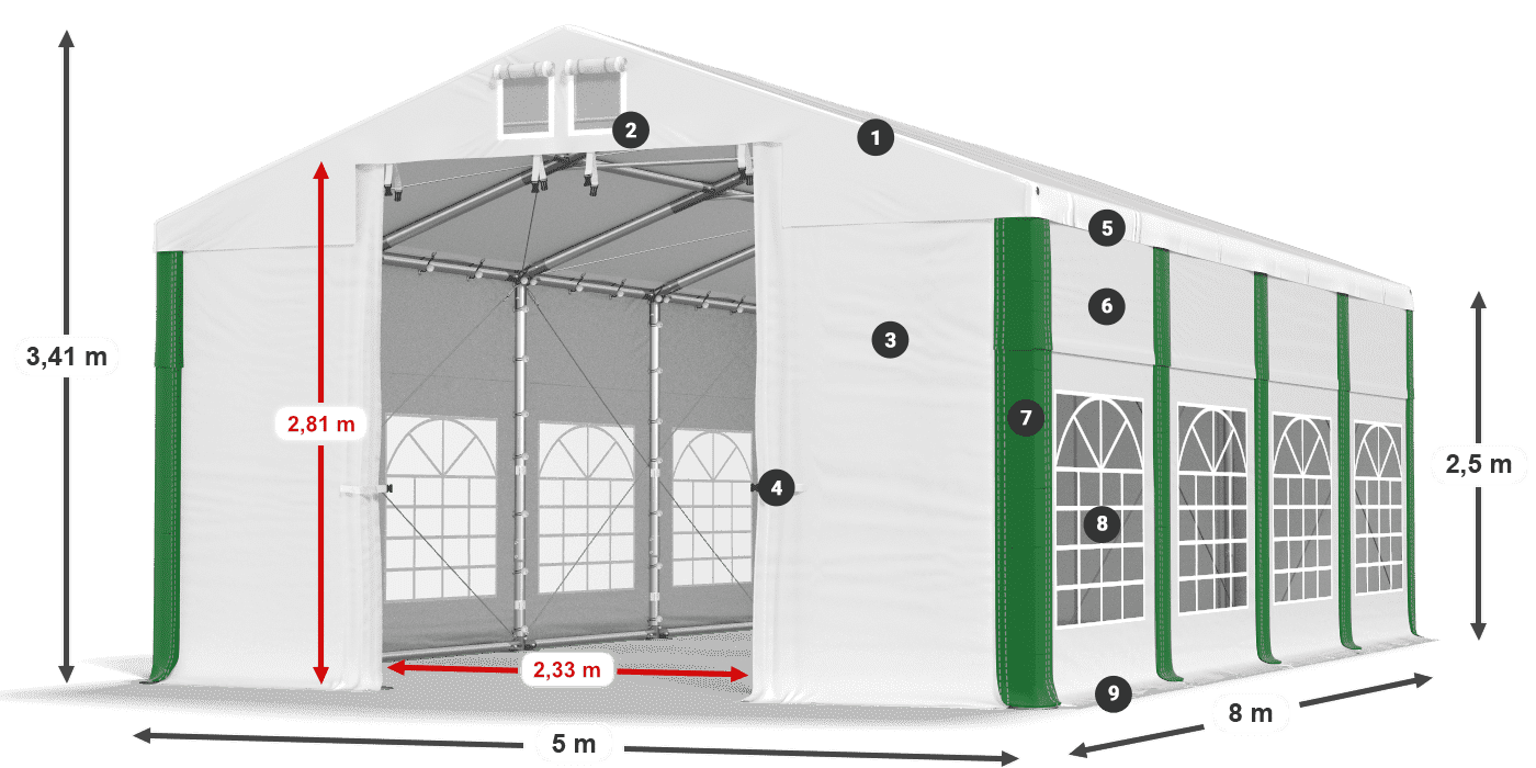 IFR 620 PVC Legende 2,5 m