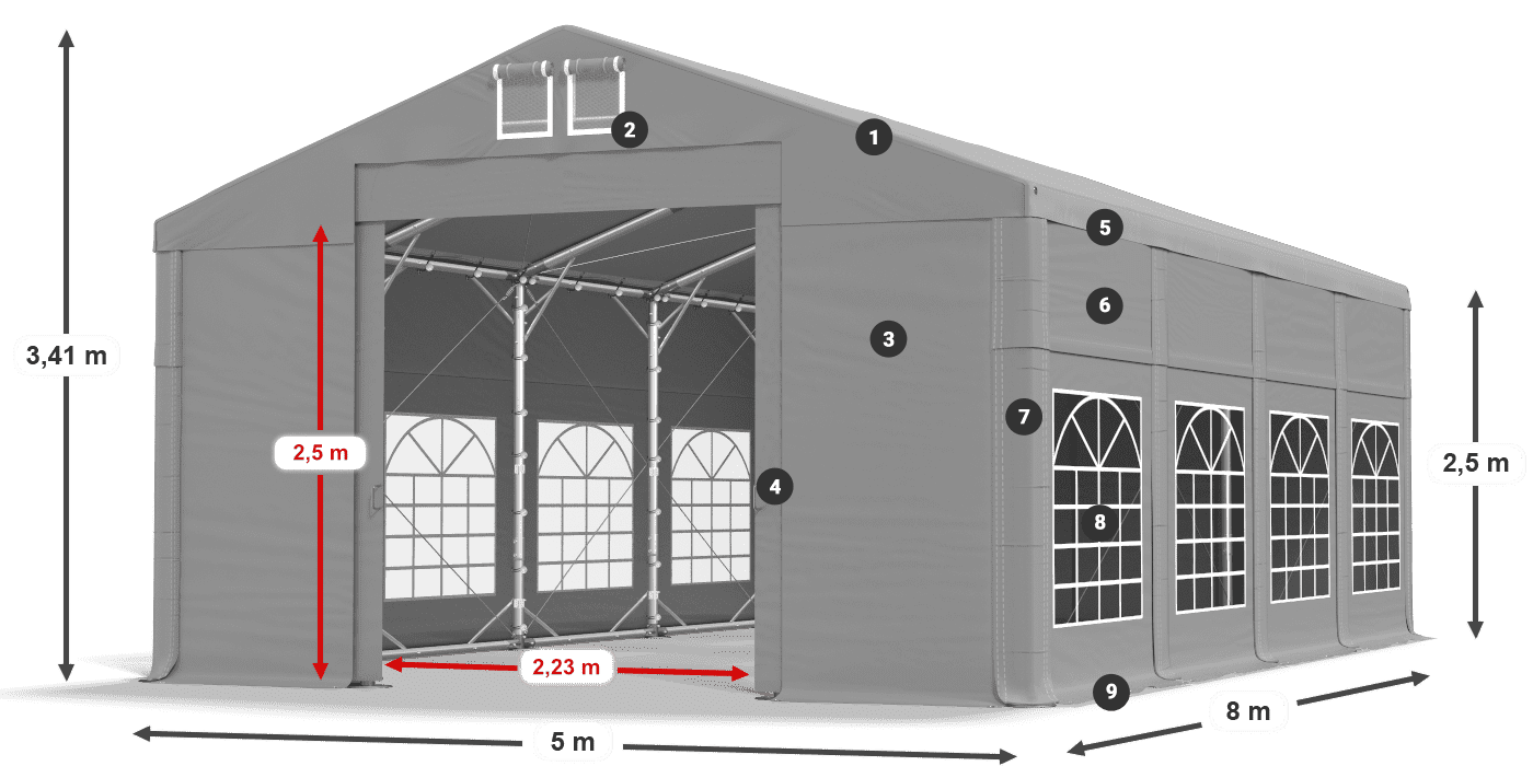 IMS 580 PVC Legende 2,5 m