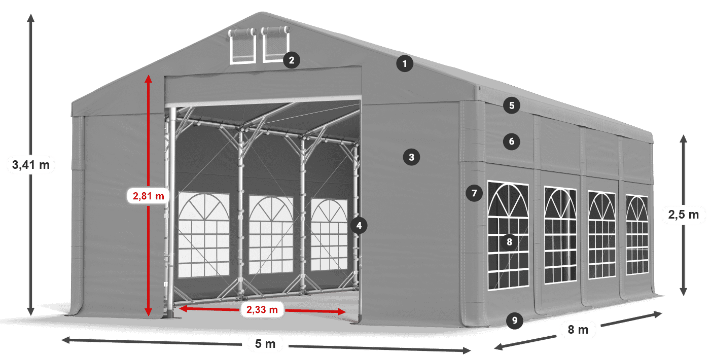 IMS 580 PVC Legende 2,5 m