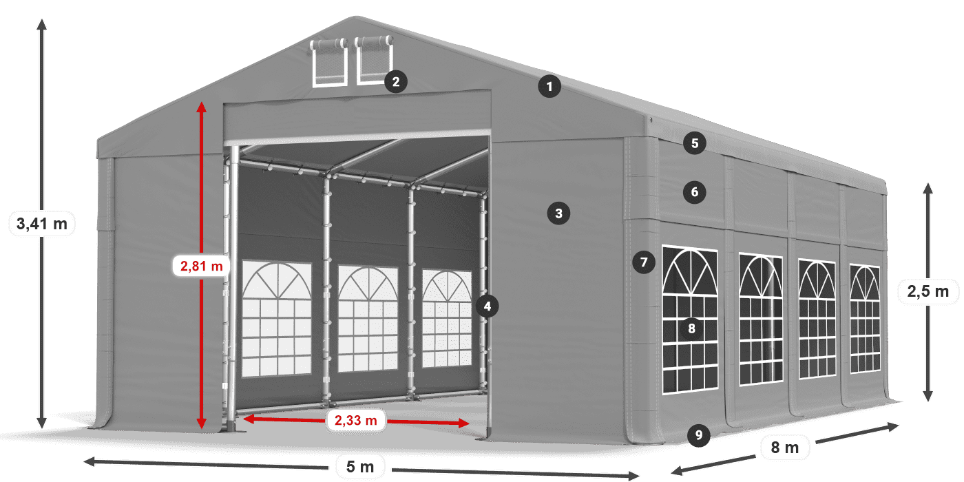 IMS 580 PVC Legende 2,5 m