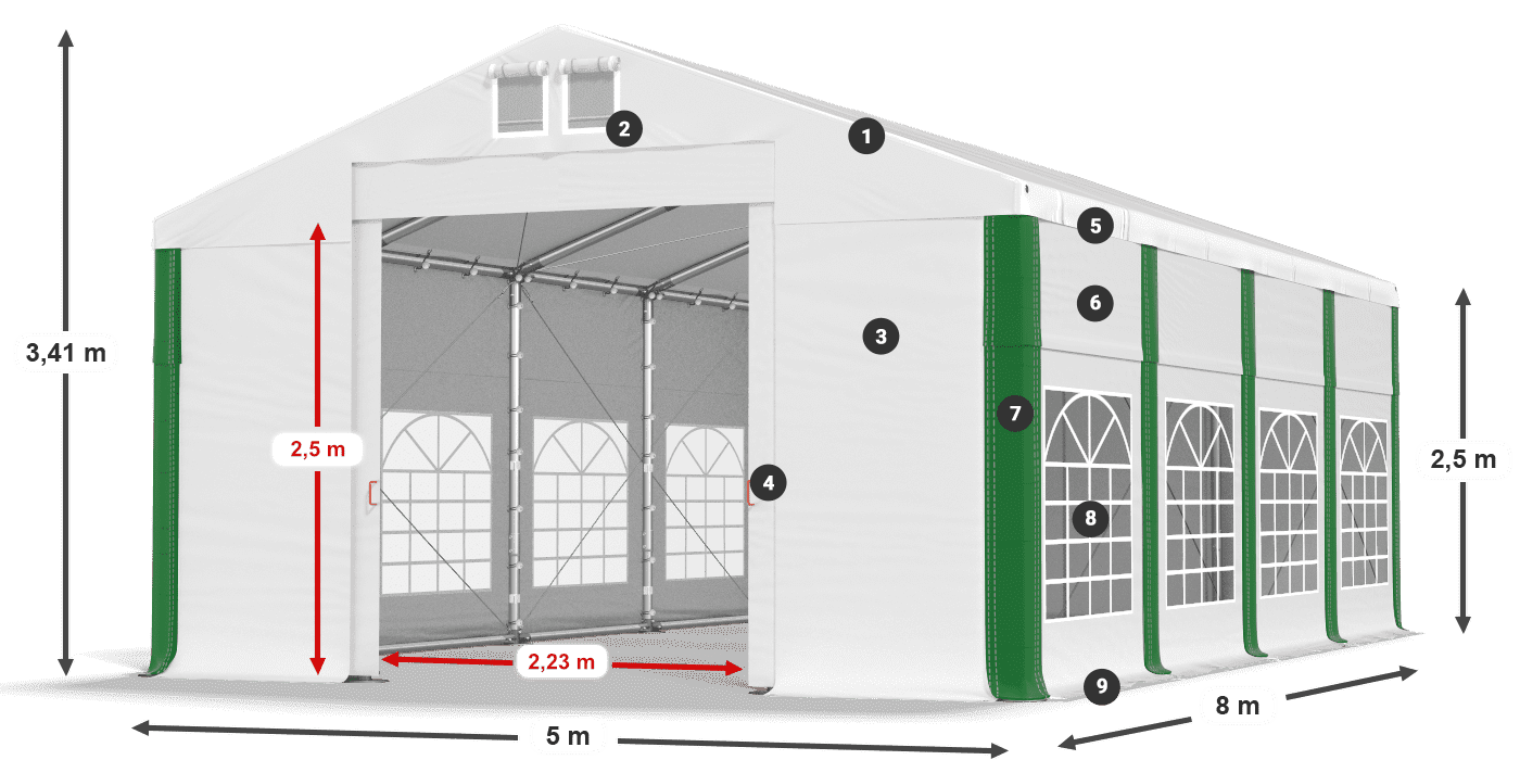 IMS 580 PVC Legende 2,5 m