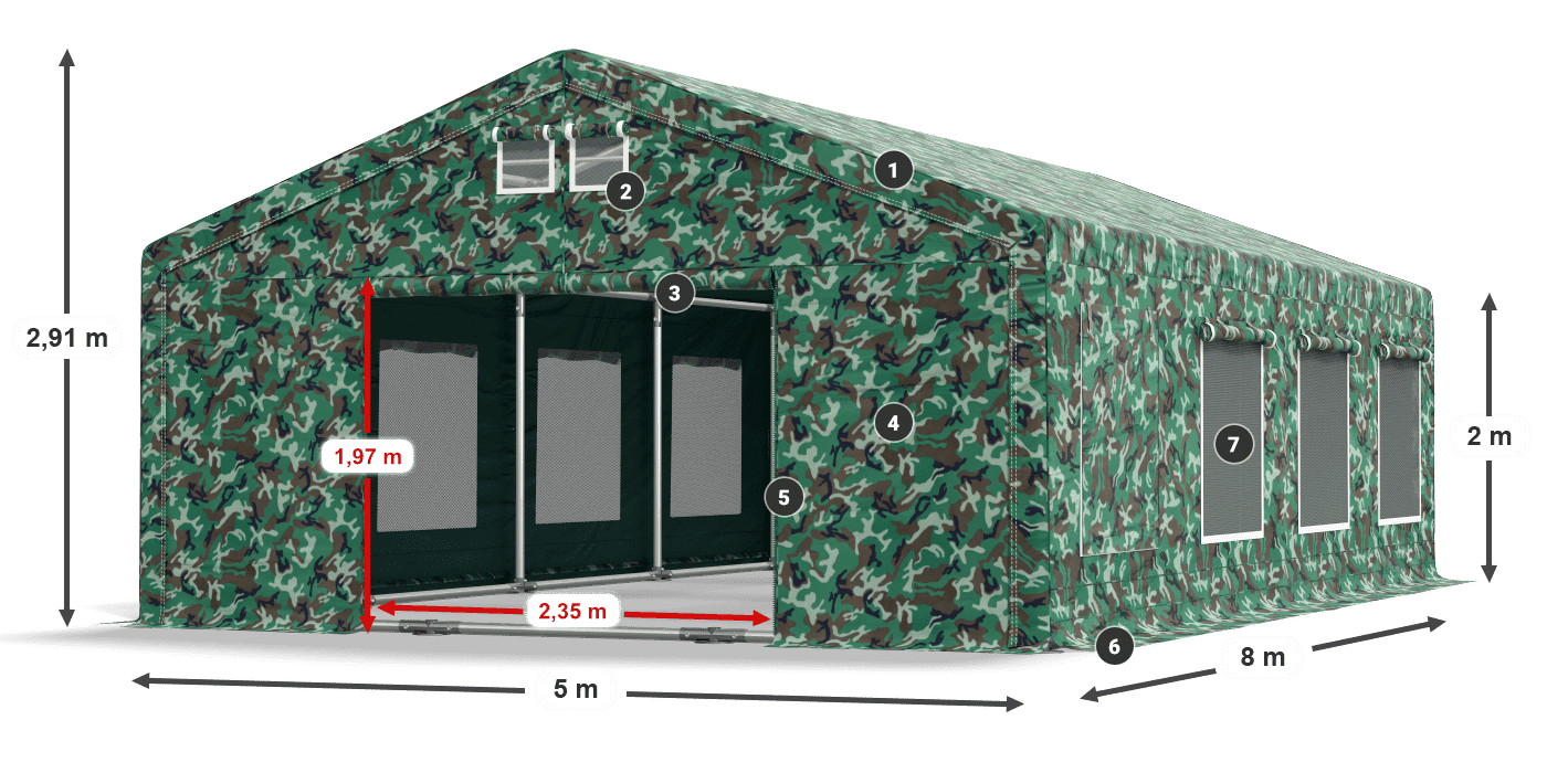 MORO 410 PE legende 2m